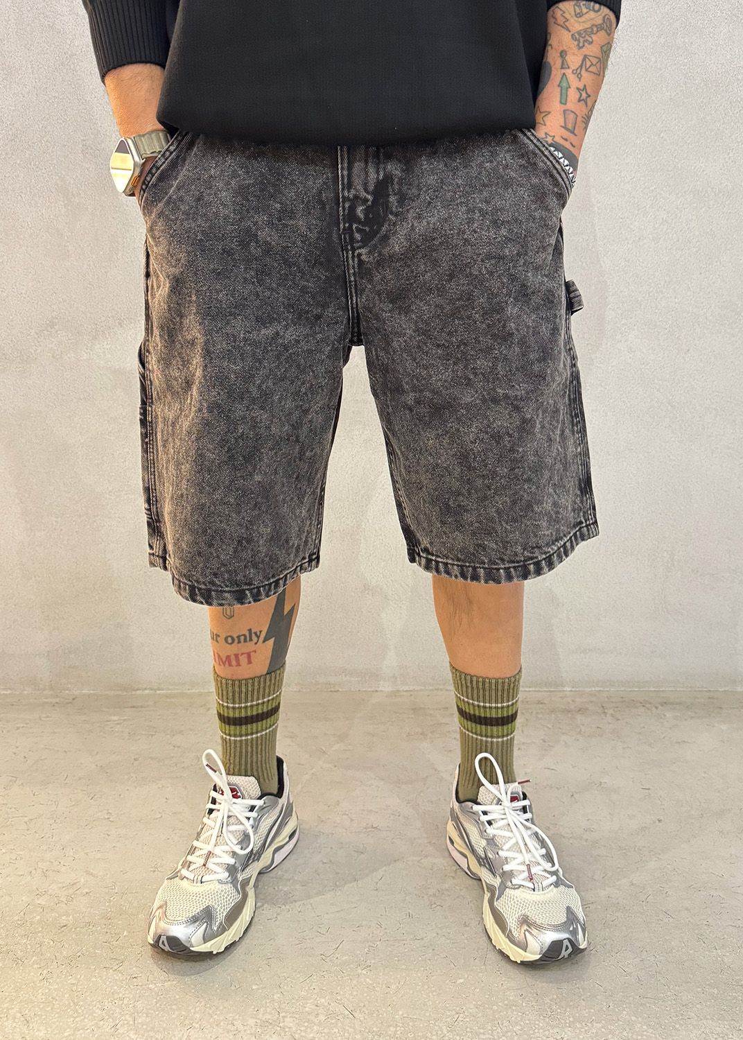 Bermuda VANS Drill Chore Loose Denim Black