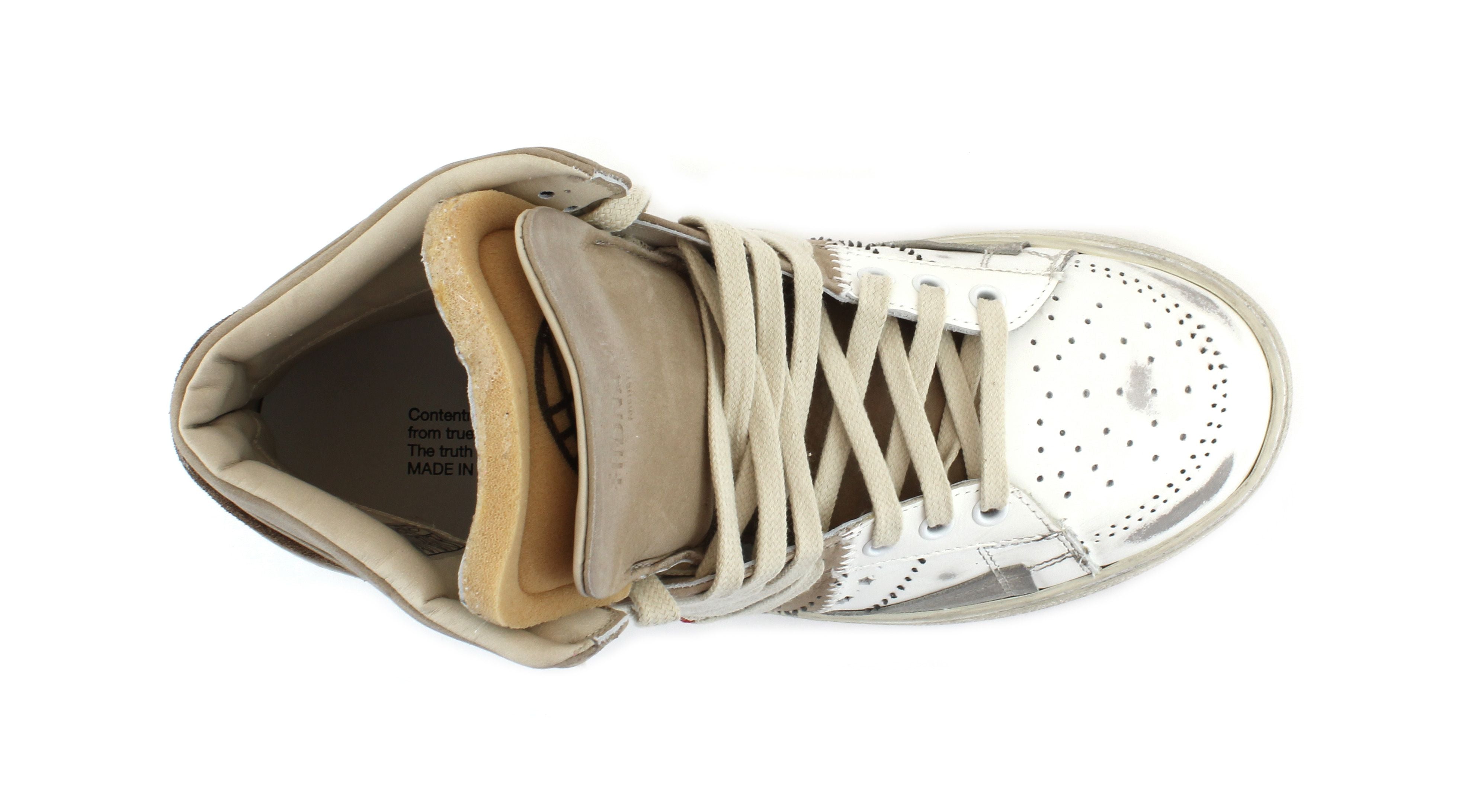 Sneaker HIDNANDER THE CAGE DUAL - WHITE/BONE - Sergio Fabbri
