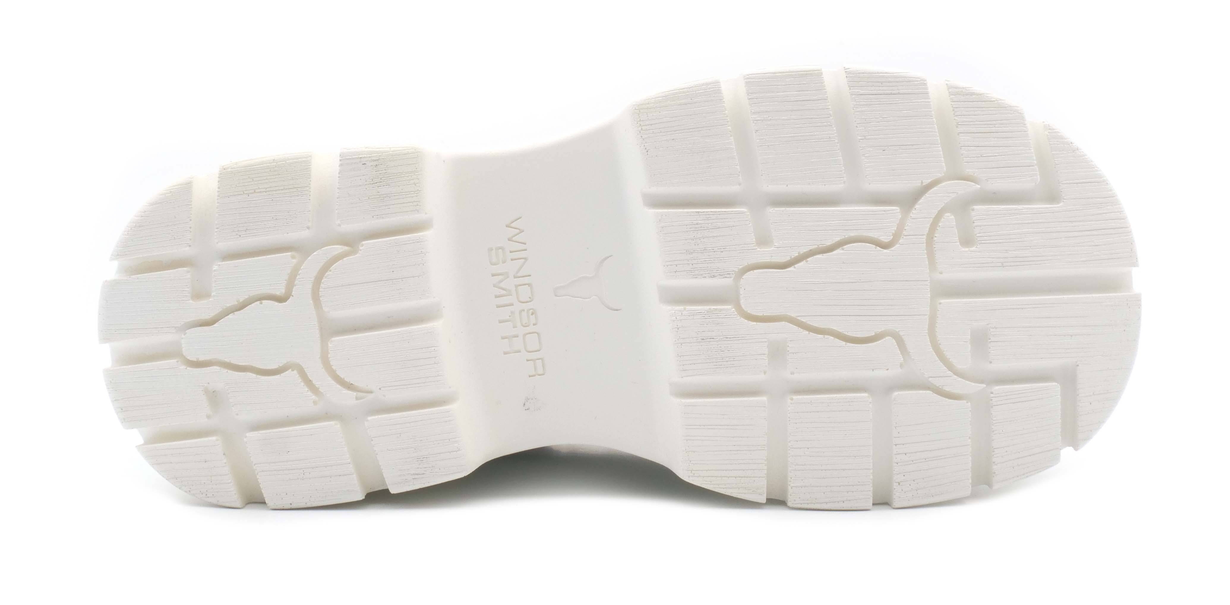 Sneaker WINDSORSMITH SWERVE White Leather - Sergio Fabbri