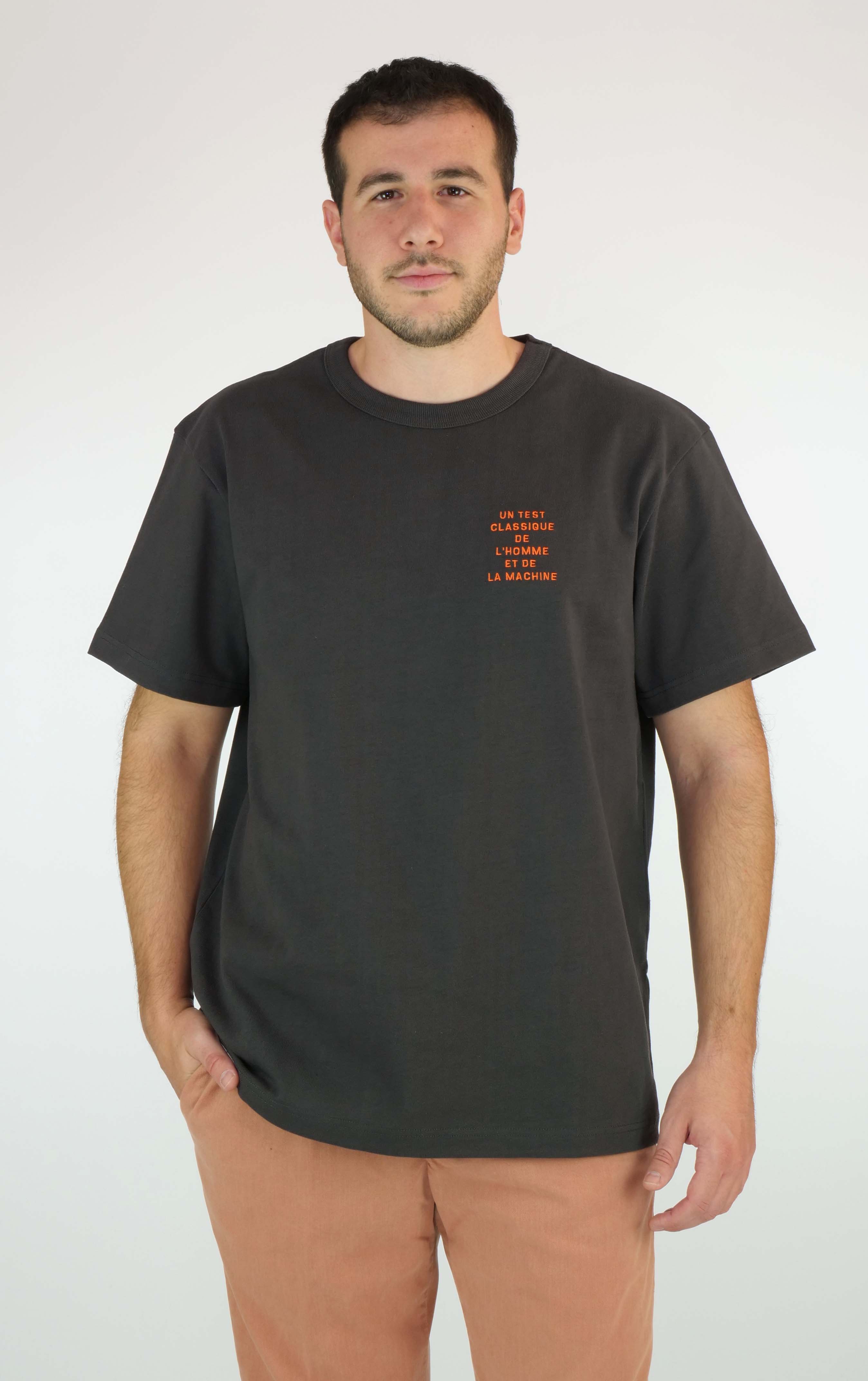 T-shirt DEUS EX MACHINA DMF231141B Monaco - Antracite - Sergio Fabbri