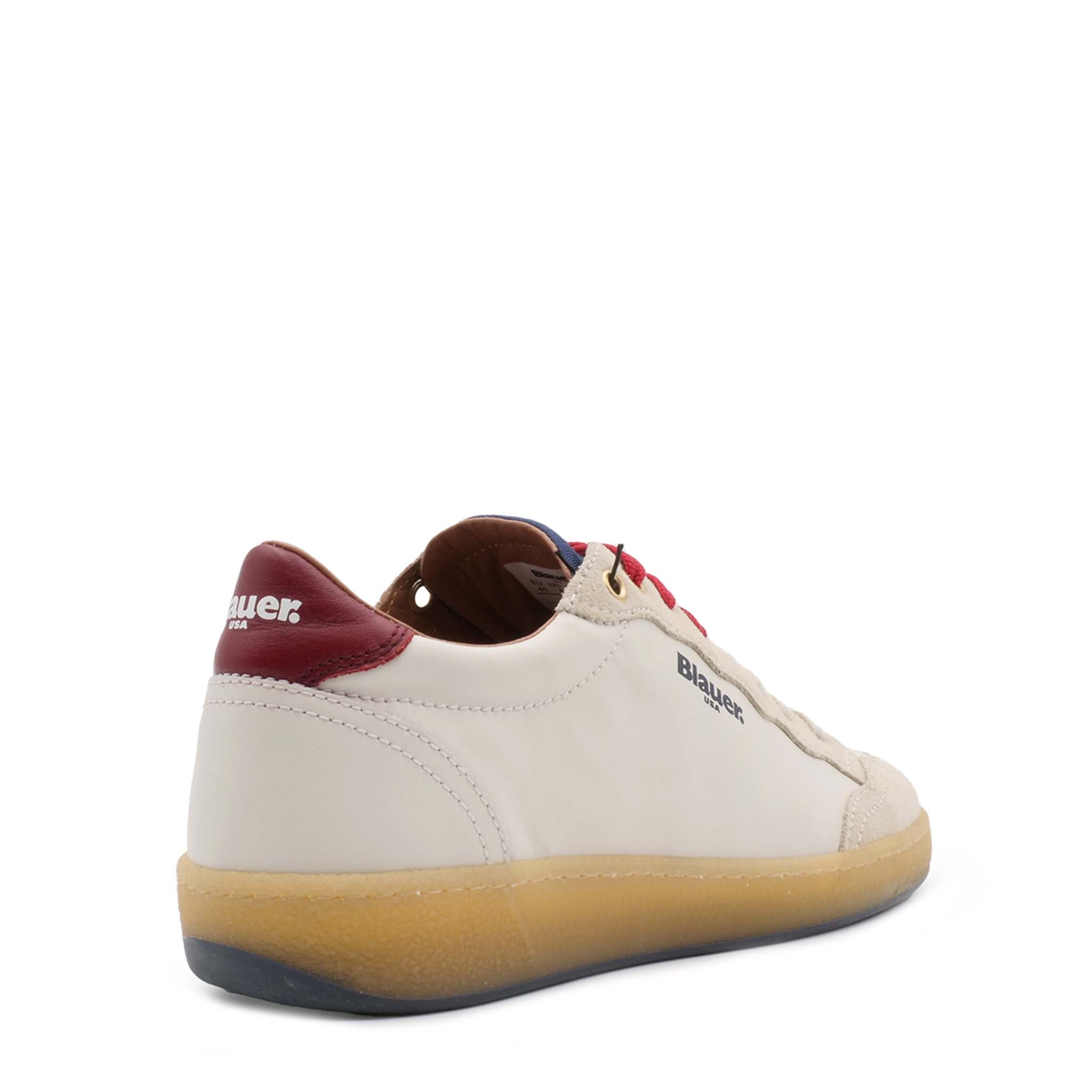 Sneaker BLAUER MURRAY01 White/Red/Navy - Sergio Fabbri