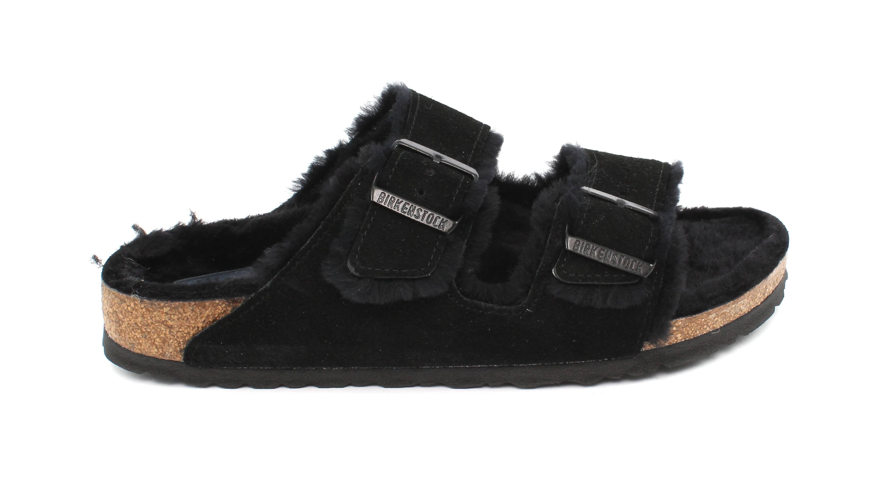 Slipper BIRKENSTOCK Arizona Shearling Black 752663 price online