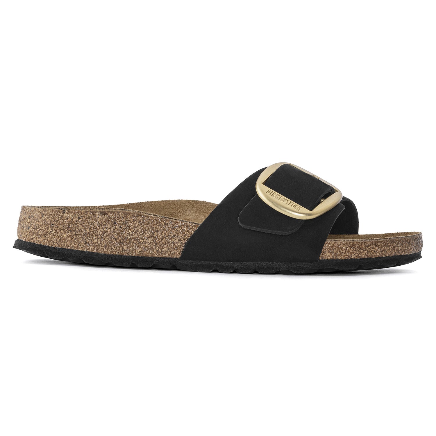 Ciabatta BIRKENSTOCK Madrid Big Buckle 1023373 - Nubuck Black - Sergio Fabbri