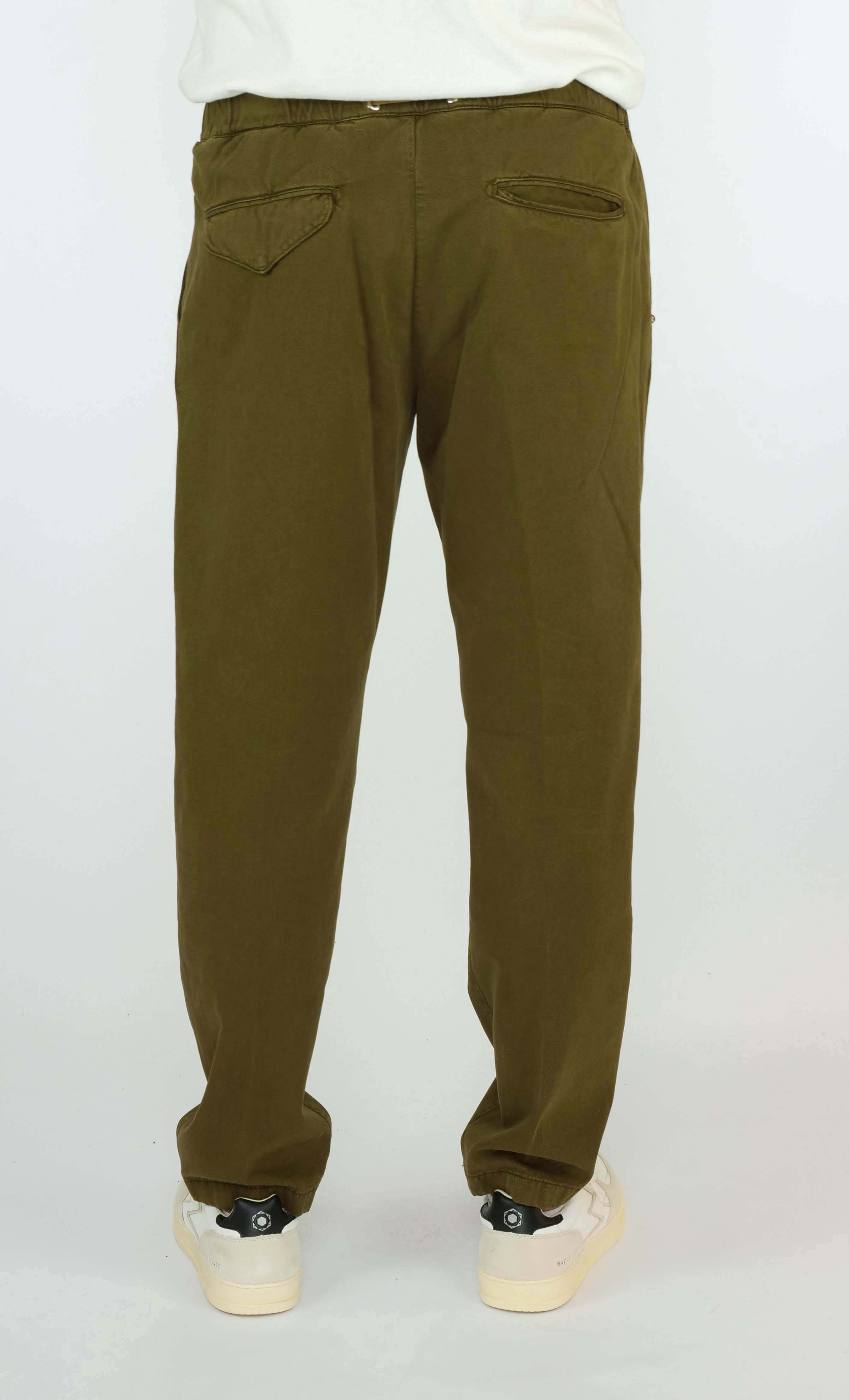 Pantalone lungo WHITE SAND 23WSU66 180 Verde Militare - Sergio Fabbri