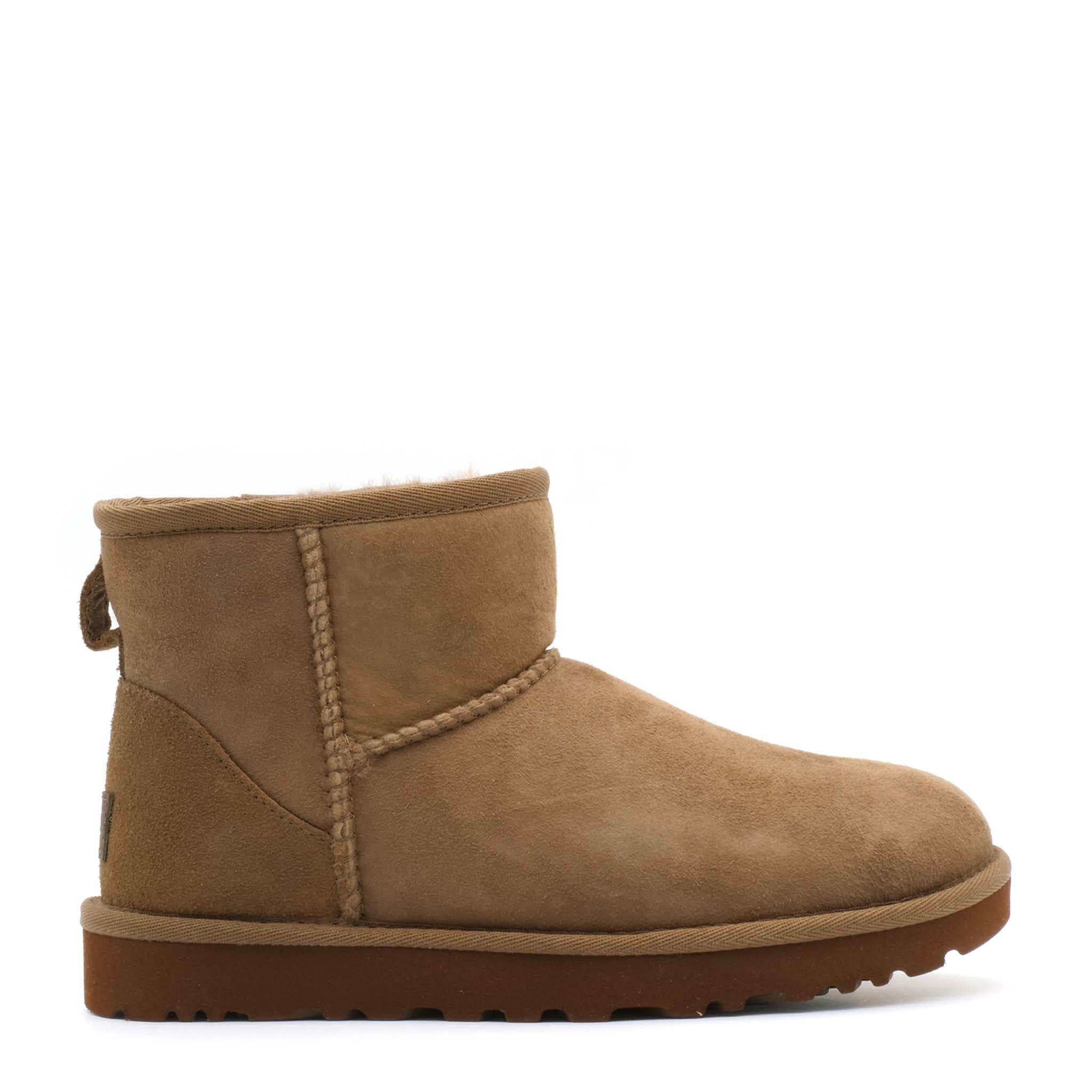 UGG W CLASSIC MINI ankle boot - Hickory price online