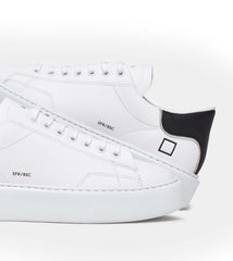 Sneaker  D.A.T.E. SFERA BASIC WHITE/BLACK - Sergio Fabbri