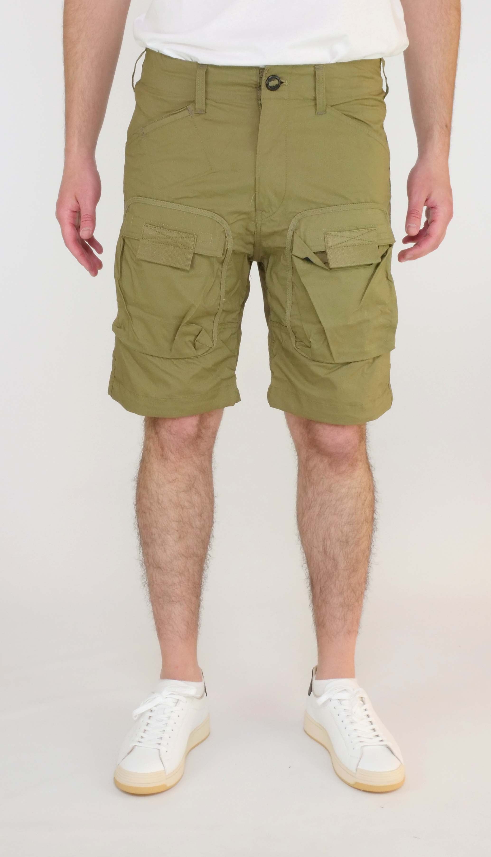 Bermuda G-STAR 3D Regular Cargo Short D22948-D308 Smoke Olive - Sergio Fabbri