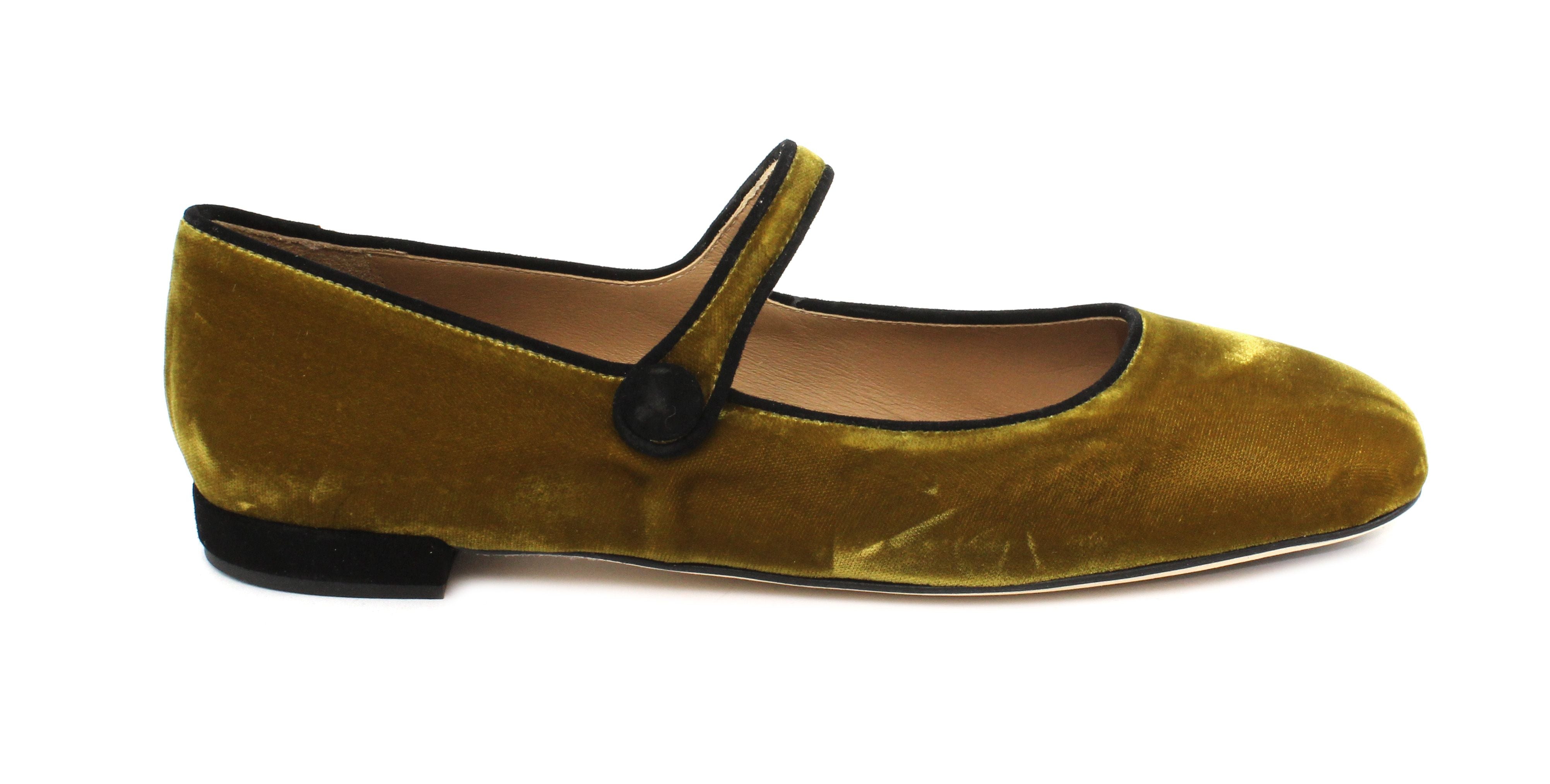 Ballerina PROSPERINE 8123 VELLUTO SENAPE prezzo online