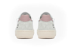 Sneaker  D.A.T.E. COURT BASIC WHITE / PINK - Sergio Fabbri