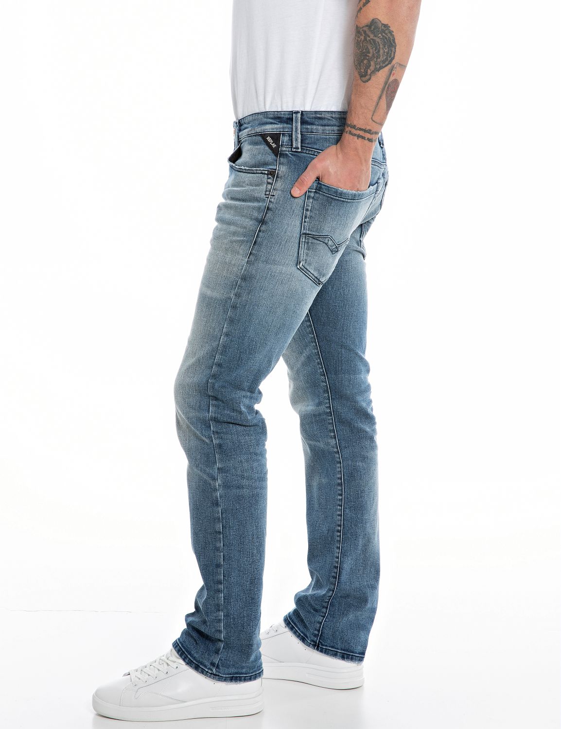 Jeans REPLAY M983.000.753 588 - Blu - Sergio Fabbri