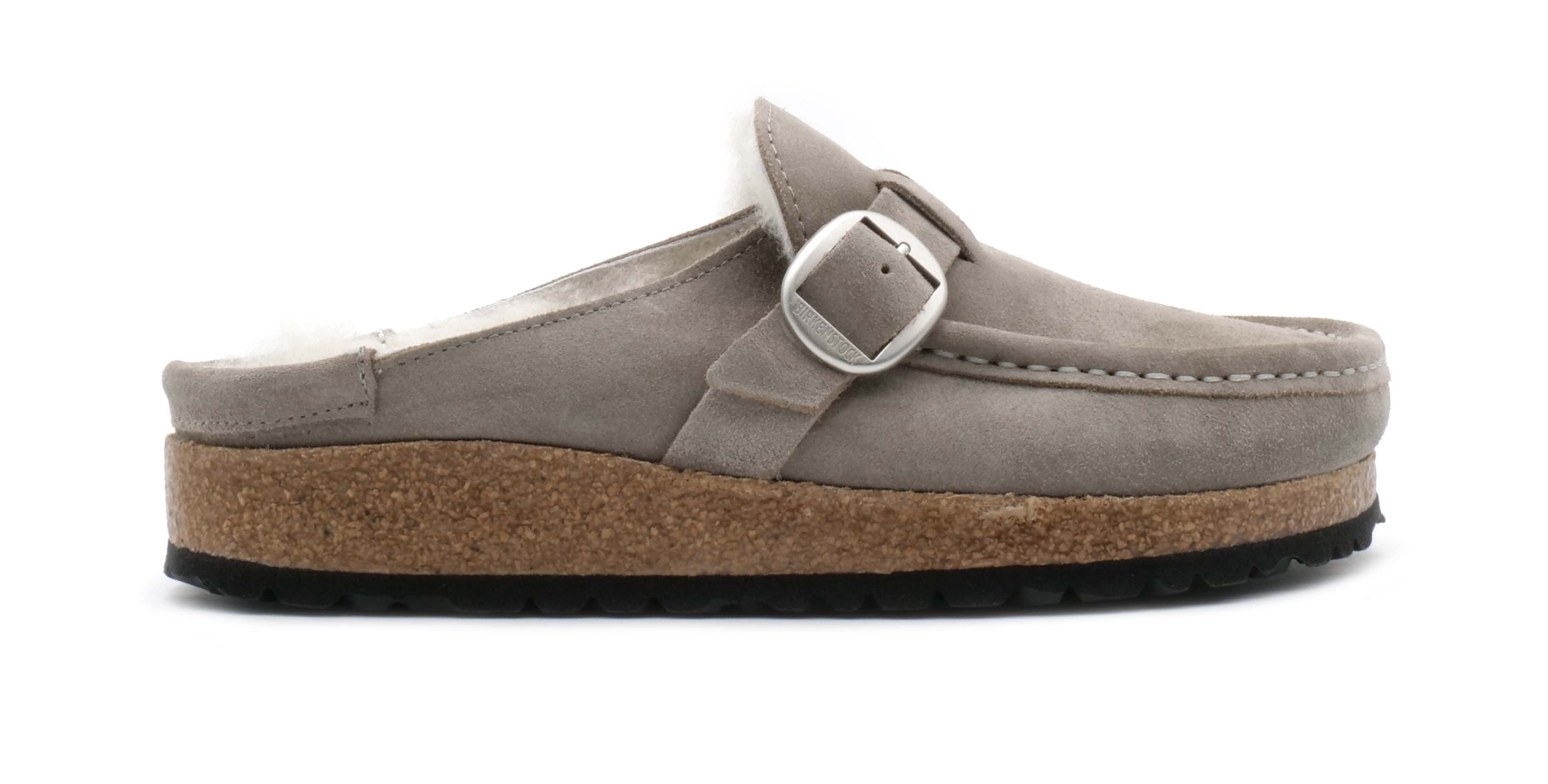 Sabot BIRKENSTOCK BUCKLEY Shearling Stone Coin 1023368 - Sergio Fabbri