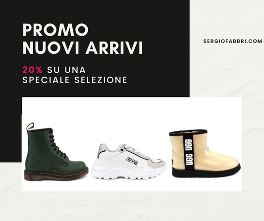 Promozione: sconti del 20% su selezionati brand