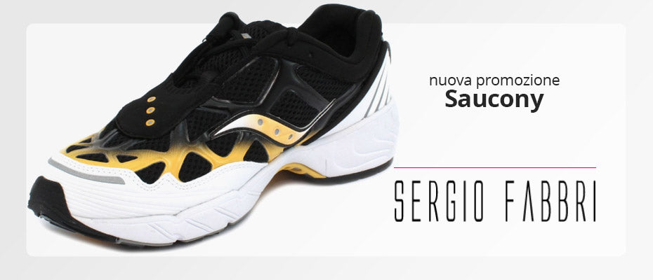 Nuova promozione: -50% su calzature Saucony