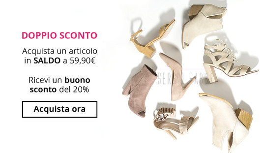 Super promo: DOPPIO SCONTO!