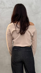 Maglioncino scollo V KNITEREE KNW2579MA - Ginger