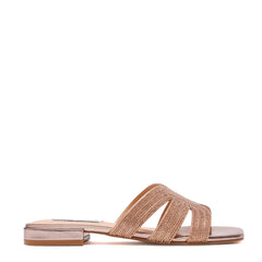 Ciabattina STEVE MADDEN SEQUEL - Rose Gold