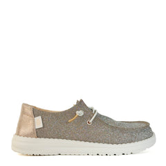 Sneaker HEY DUDE Wendy Metallic Sparkle 41082 - Rose Gold
