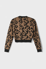 Pullover crop GAELLE PARIS GAABW07189 - Maculato