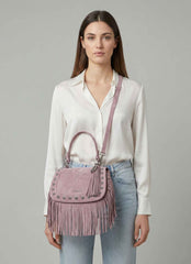 Borsa LA CARRIE AZTEC 161P-FG-473-SUE - Pink