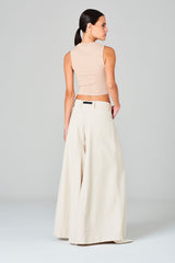 Pantalone lungo WHITE SAND 24SD85705 04 - Panna