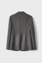 Giacca monopetto GAELLE PARIS GAACW06740 - Grigio ferro