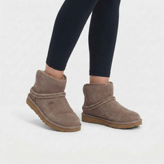 Stivaletto UGG W CLASSIC MINI CRESCENT 1158262 - Caribou