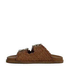 Ciabatta strass MODE 271 Mirror - Nappa Tan