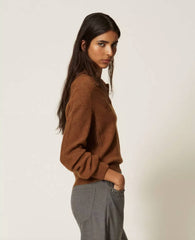 Maglia polo TWINSET ACTITUDE 3121 - Toffee