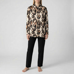 Camicia in raso GAELLE PARIS GAABW06773 - Maculato