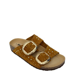Ciabatta BIONATURA 11 THRHB5 - Scamosciato Brandy