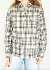 Camicia Flanella LEVI'S Western Harlie 003OZ-0005 - Noel Plaid Grey