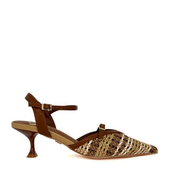 Décolleté GOLD&GOLD GY460 - Brown