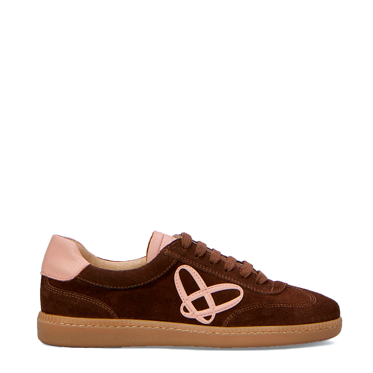 Sneaker OVYE' FE4467 - Testa di moro/Rosa antico