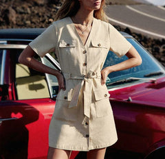 Abito LA PETIT ETOILE Raya - Beige