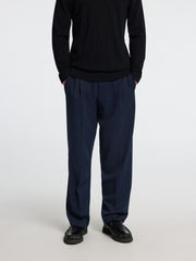 Pantaloni Loose SELECTED 16097529 - Navy Blazer