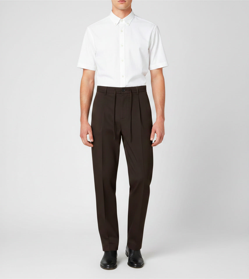 Pantalone SELECTED Regular Tapered 16100038 - Marrone