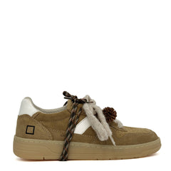 Sneaker  D.A.T.E. COURT 2.0 W - Suede Camel