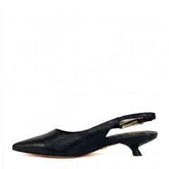 Slingback GOLD&GOLD GD368 - Nero
