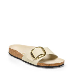Ciabatta BIRKESTOCK Madrid Big Buckle 1025298 - Shine Ecru