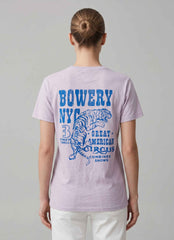 T-shirt BOWERY NYC Unisex - American Circus Lavander
