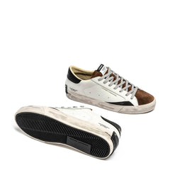 Sneaker CRIME LONDON DISTRESSED 2.0 11072 - Bianco/Marrone