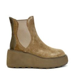 Stivaletto zeppa CAFENOIR C1FB6901 - Moss Taupe