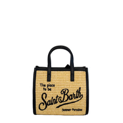 Borsa a mano SAINT BARTH VIVIAN MINI STRAW - 00792F