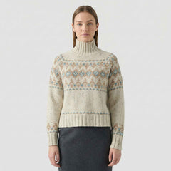 Maglione collo alto SAINT BARTH MYRA DONEGAL - Fair Isle 03551I