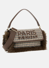 Borsa RUE MADAM MEGEVE SHOULDER - Pied de poule