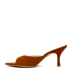 Ciabattina con tacco DIVINE FOLLIE P0700 - Cuoio