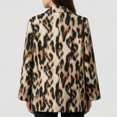 Giacca doppiopetto spalla over GAELLE PARIS GAABW06767 - Maculato