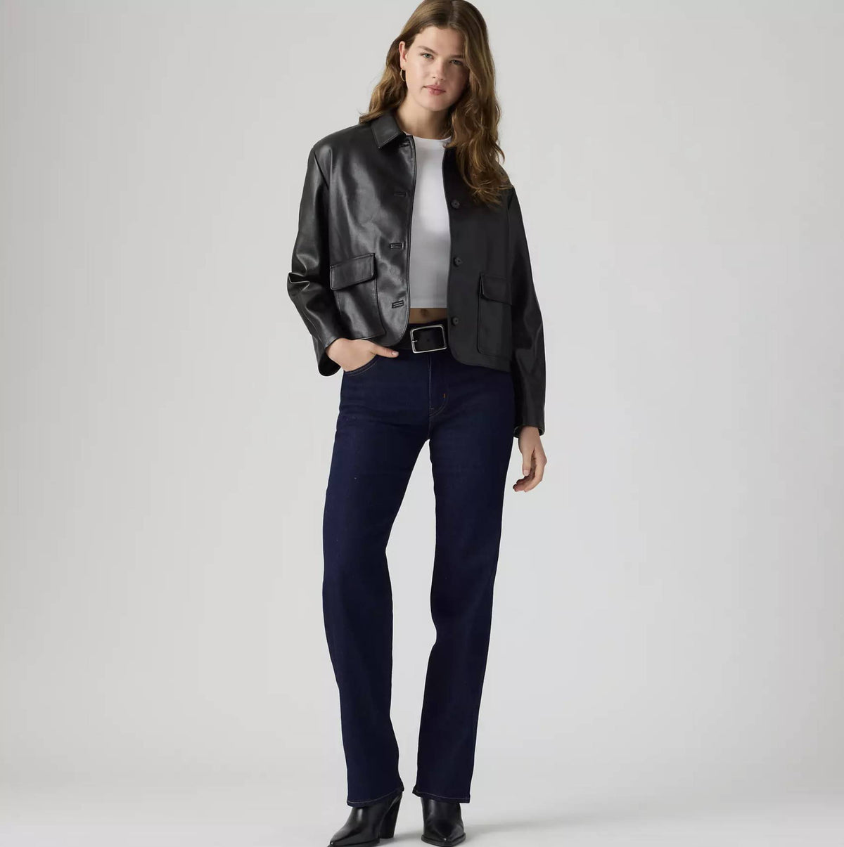 Jeans LEVI'S 723 HIGH RISE STRAIGHT 008SY-0001 - True Blue Rinse
