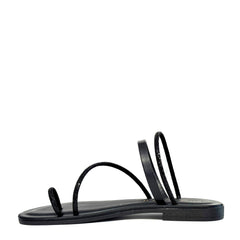 Sandalo basso DONNA TOSCANA LIDO801 - Crystal Black