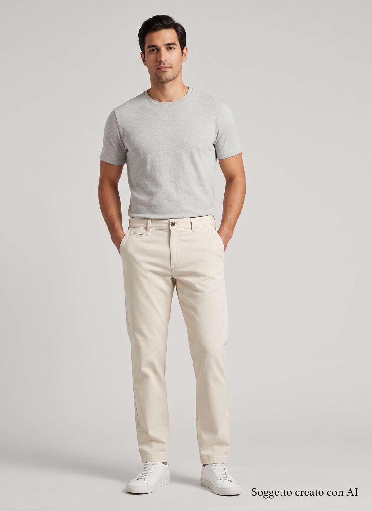 Pantalone S001 PHILIP85BULL - Butter